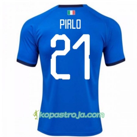 Billiga Fotbollströjor Italien Pirlo 21 Hemma tröja 2018